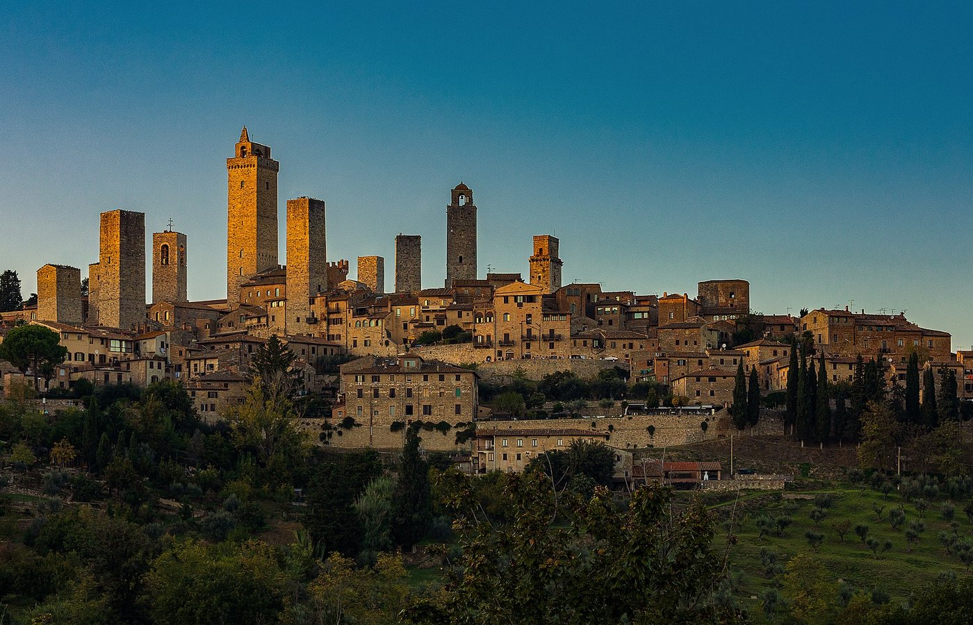 La sera nel borgo